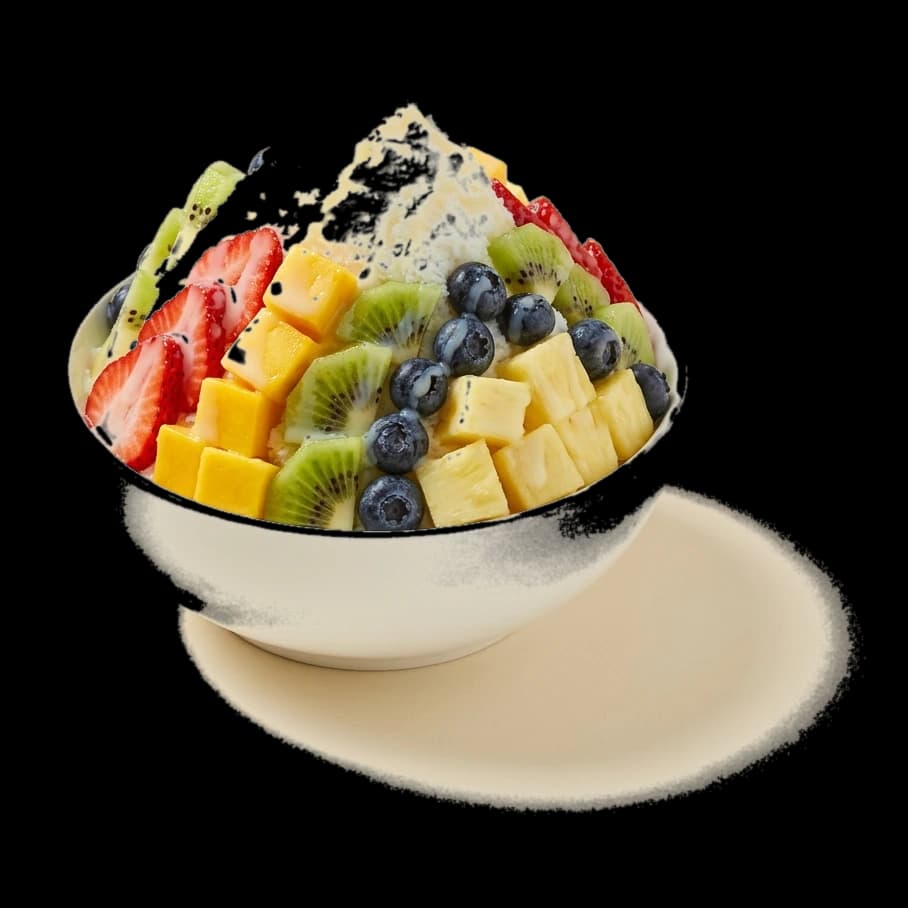 Waikiki Rainbow – Hawaiian Bingsu & Açaí Bowl