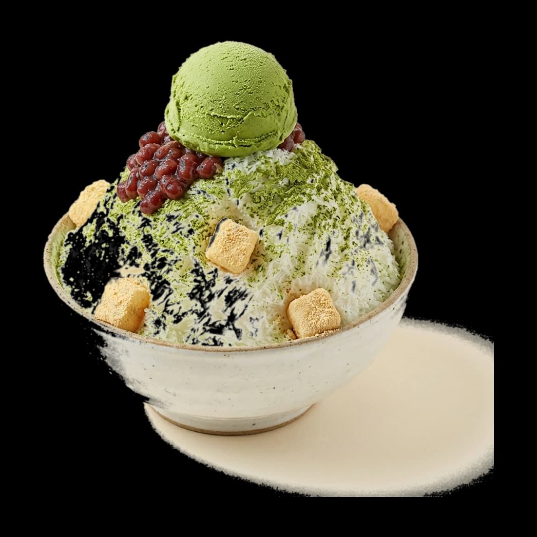 Green Tea – Milk Shaved Bingsu