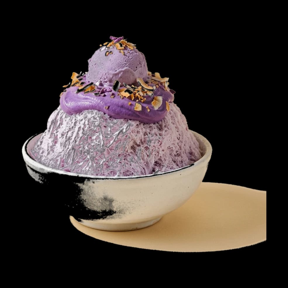 Ube – Milk Shaved Bingsu
