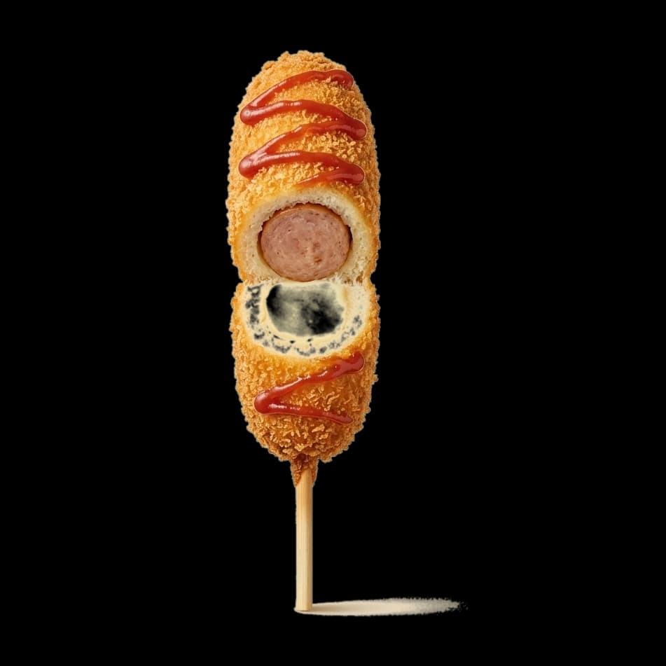 Half & Half – Korean Corn Dogs