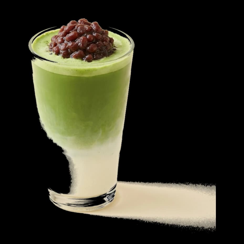 Azuki Latte – Matcha · Hojicha Lattes