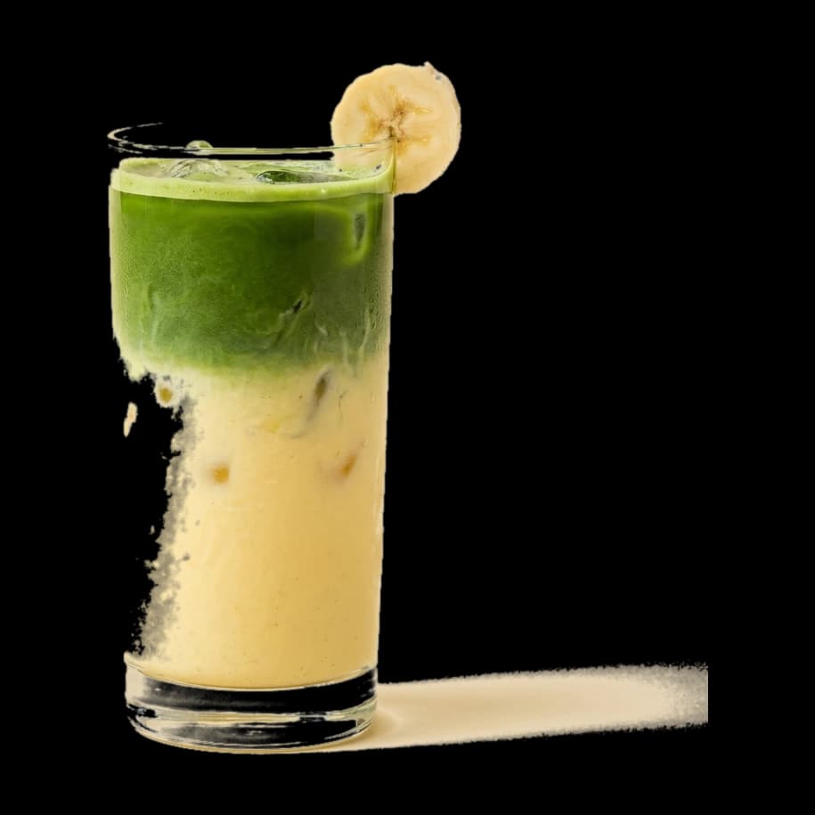 Banana Matcha – Matcha · Hojicha Lattes