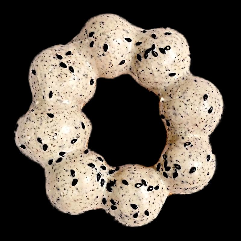 Black Sesame – Mochi Donuts