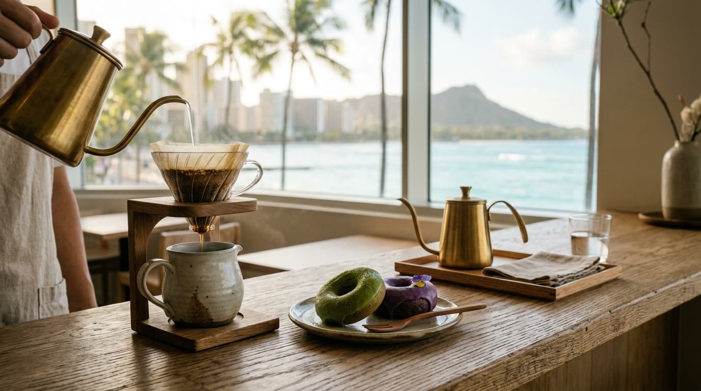Waikiki Cafe Guide for Japanese Travelers