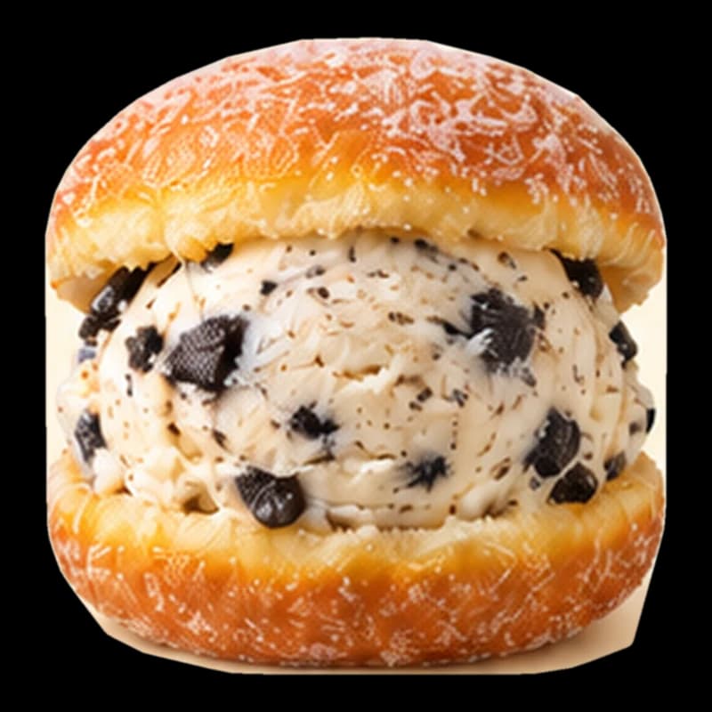 Cookie Oreo – Malasada Ice Cream Sandwich