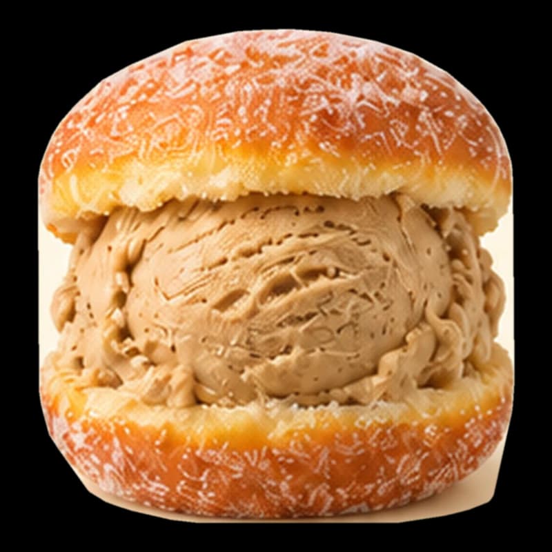 Kona Coffee – Malasada Ice Cream Sandwich